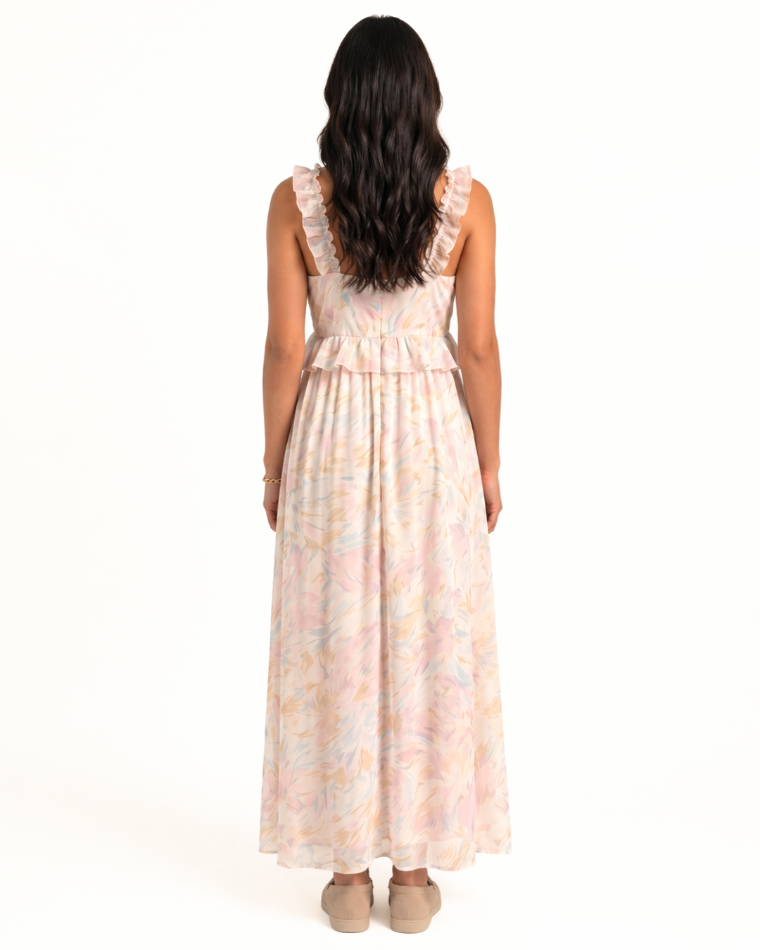 Valnera™| Vestido Floral Largo