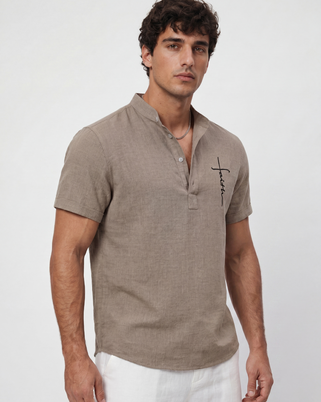 Valnera™| Camiseta Lino de Manga Corta