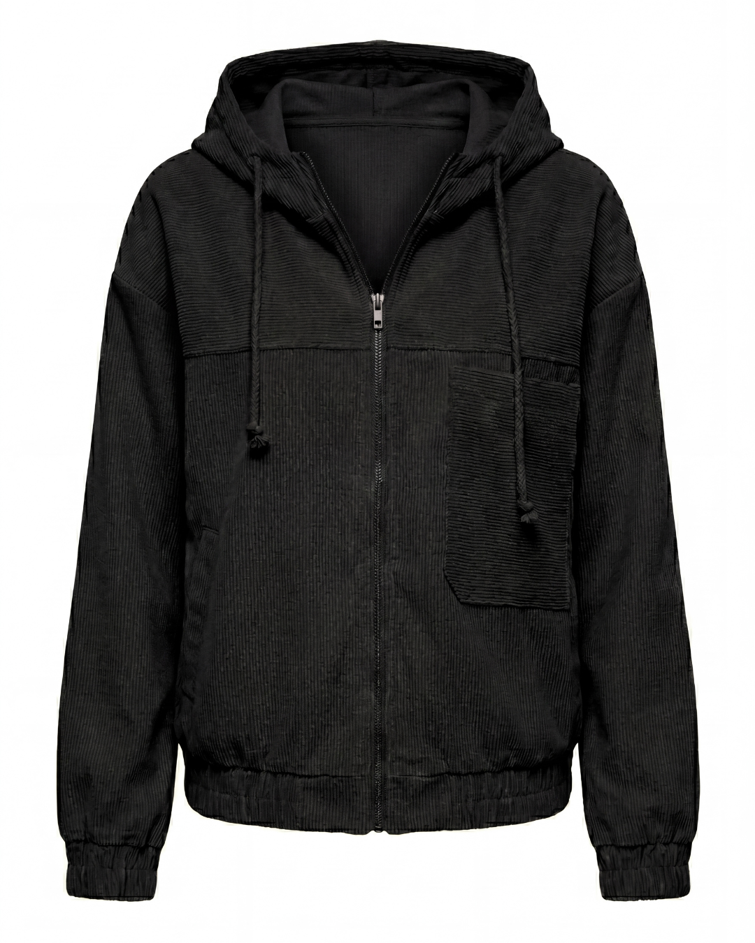 Valnera™| Sudadera de Pana con Capucha y Cremallera