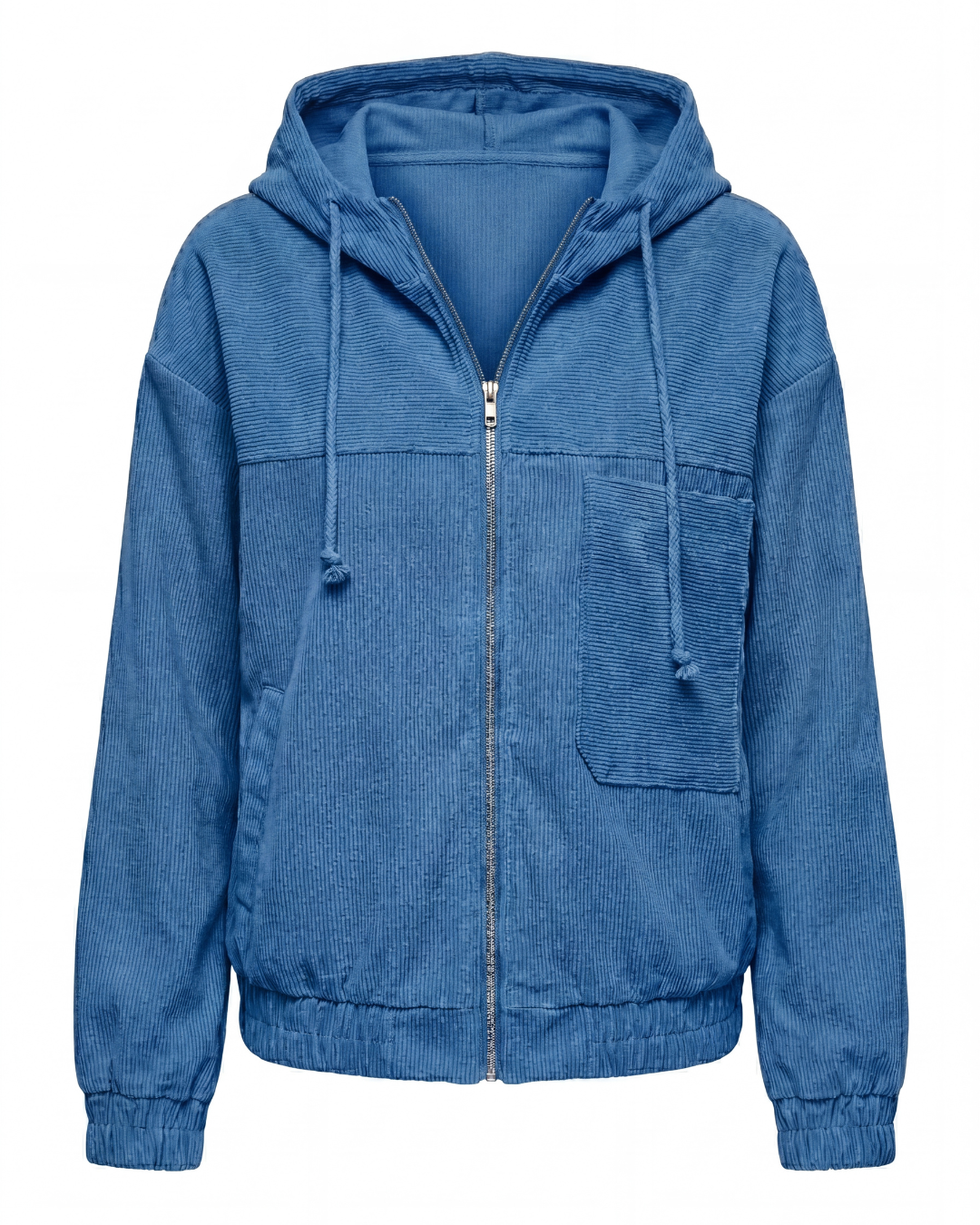 Valnera™| Sudadera de Pana con Capucha y Cremallera