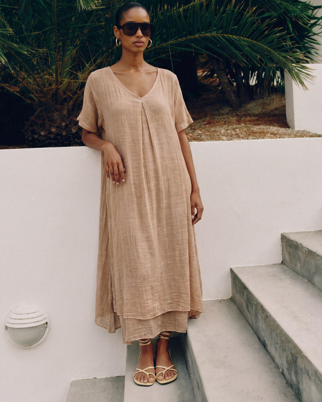 Valnera™| Vestido Holgado Violette con Cuello V