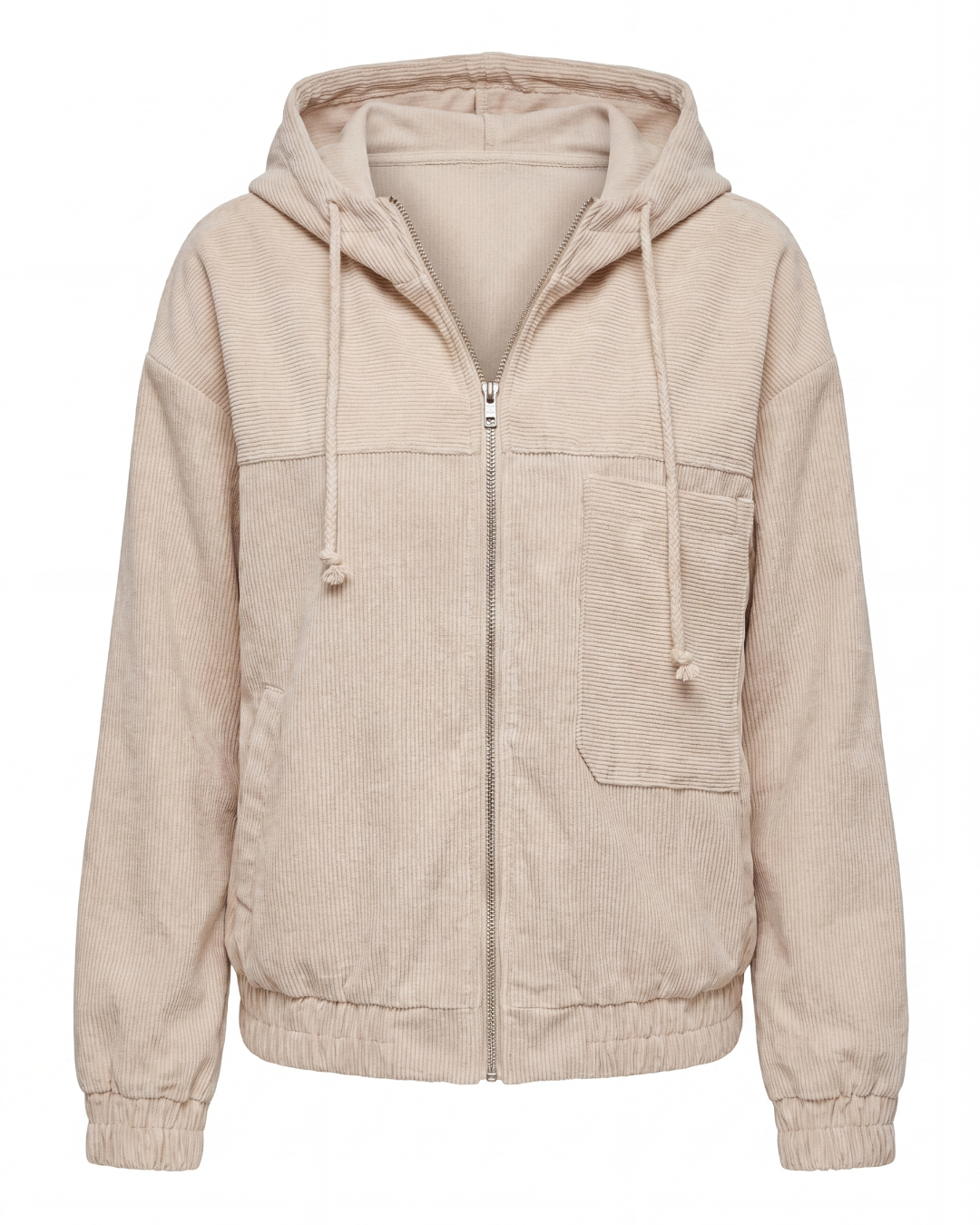 Valnera™| Sudadera de Pana con Capucha y Cremallera