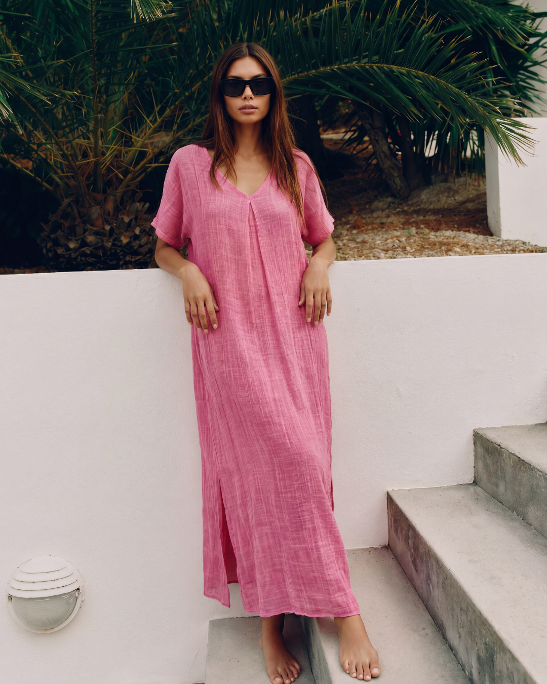 Valnera™| Vestido Holgado Violette con Cuello V