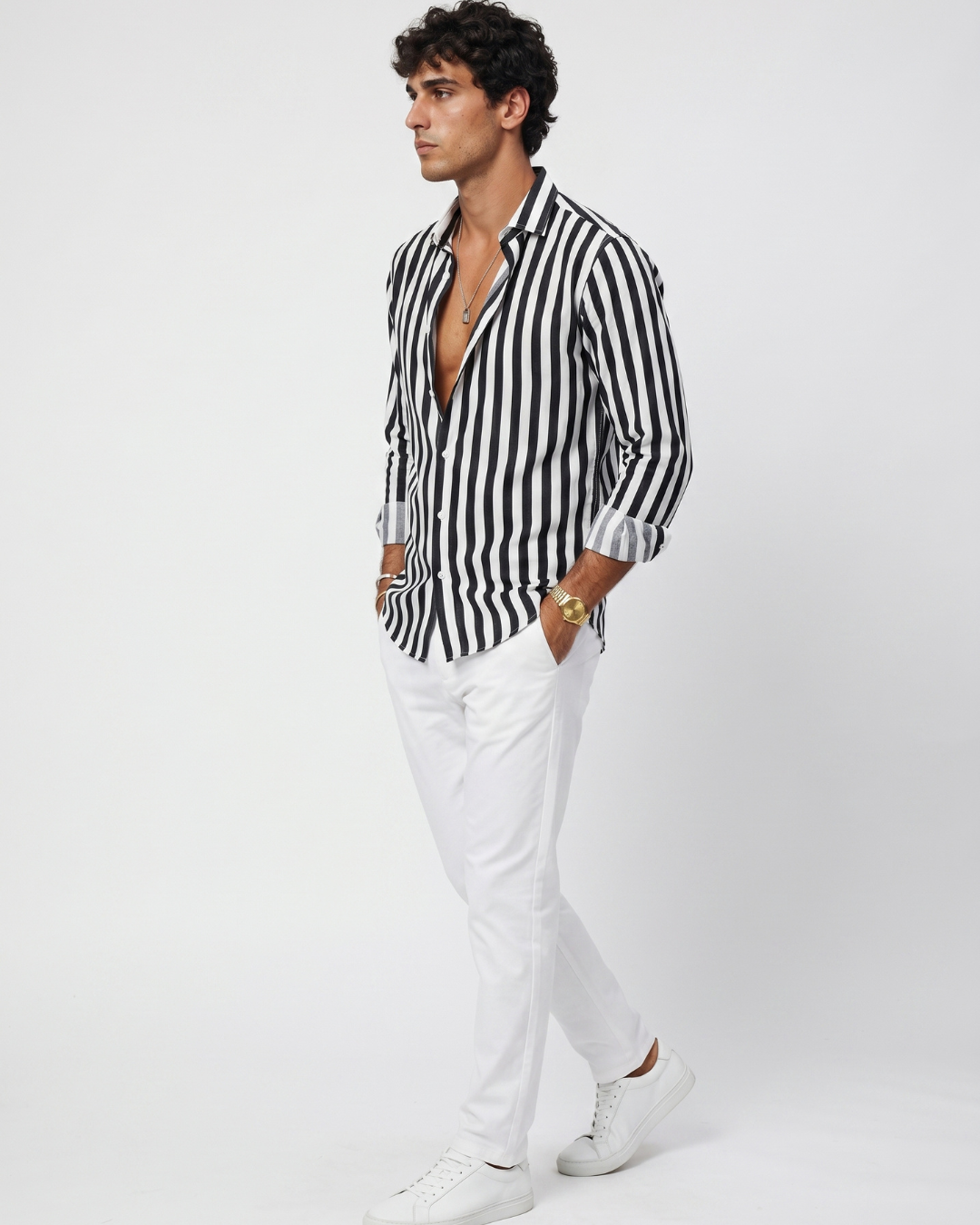 Valnera™| Camisa Riviera de Rayas
