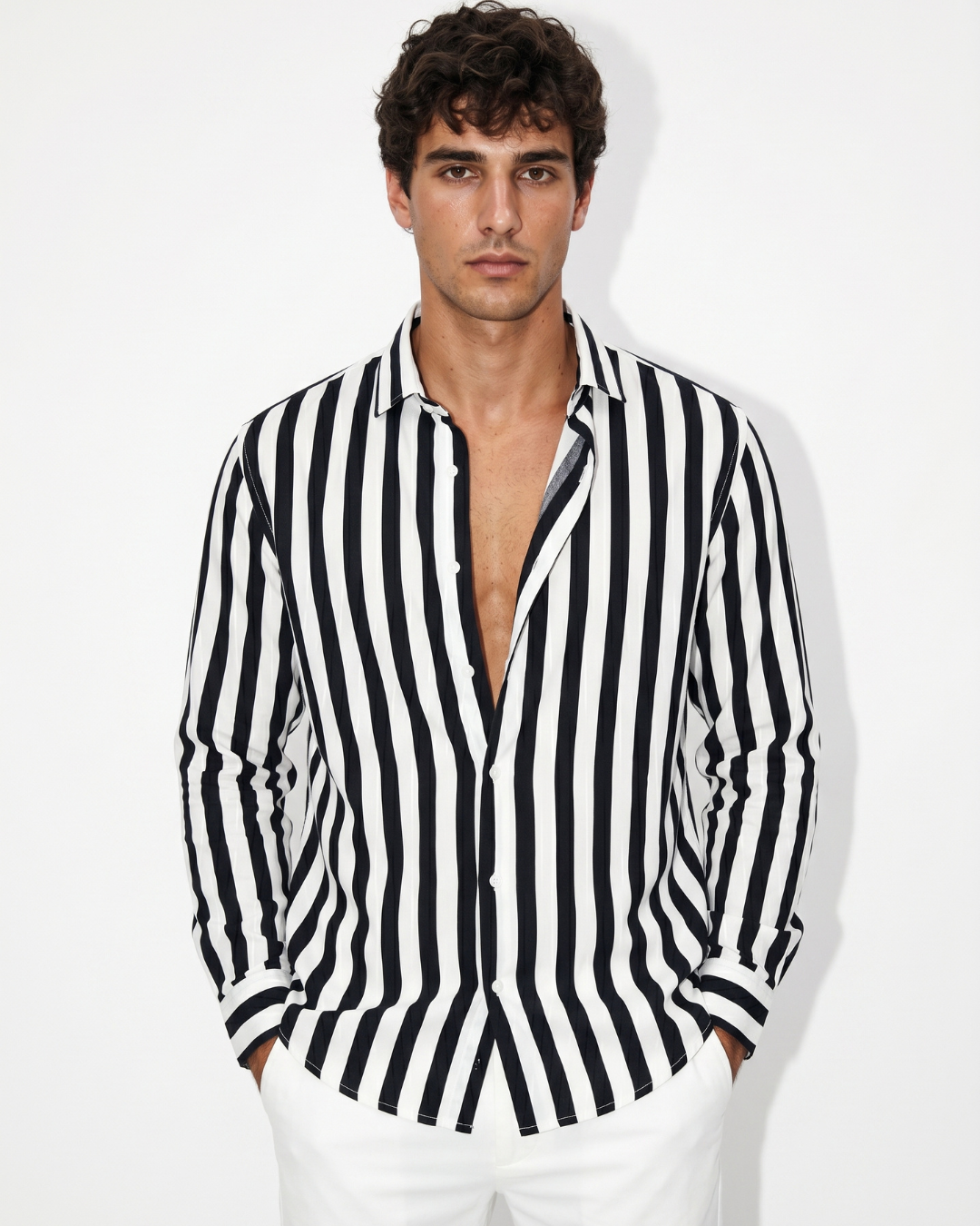 Valnera™| Camisa Riviera de Rayas