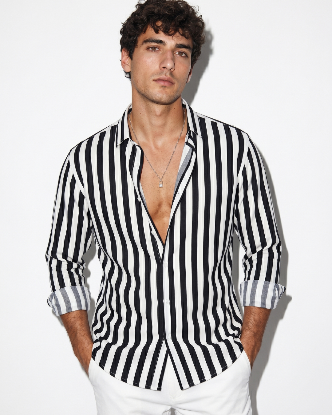 Valnera™| Camisa Riviera de Rayas
