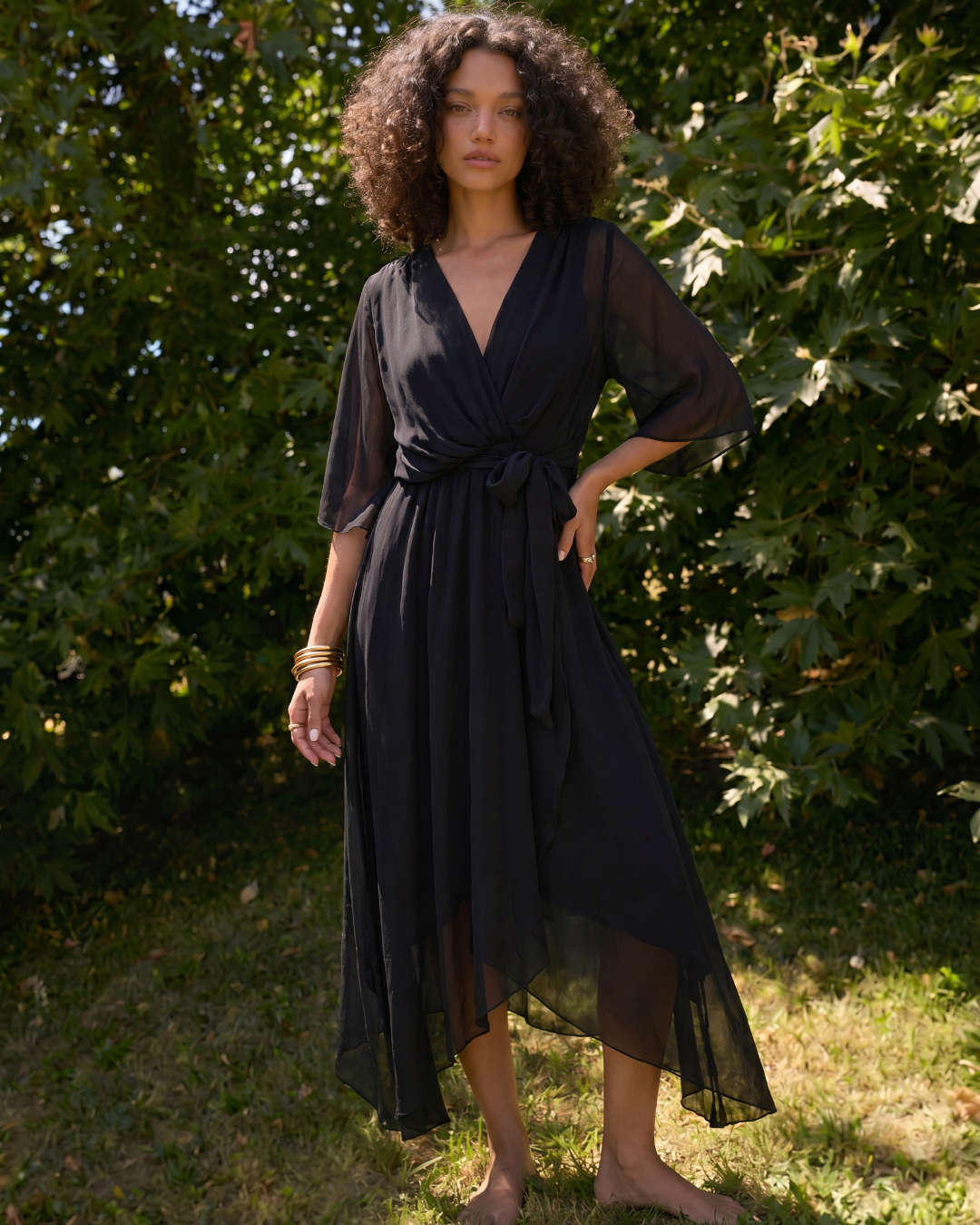 Valnera™| Vestido Juliette con Escote Nube