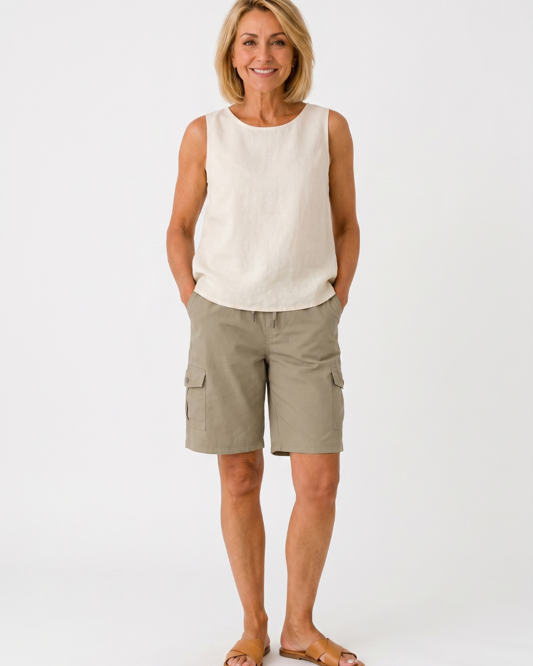 Valnera™| Pantalones Cortos Cargo de Bolsillos Laterales