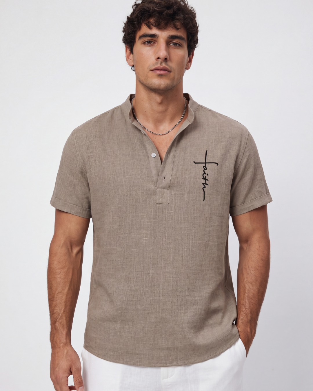 Valnera™| Camiseta Lino de Manga Corta