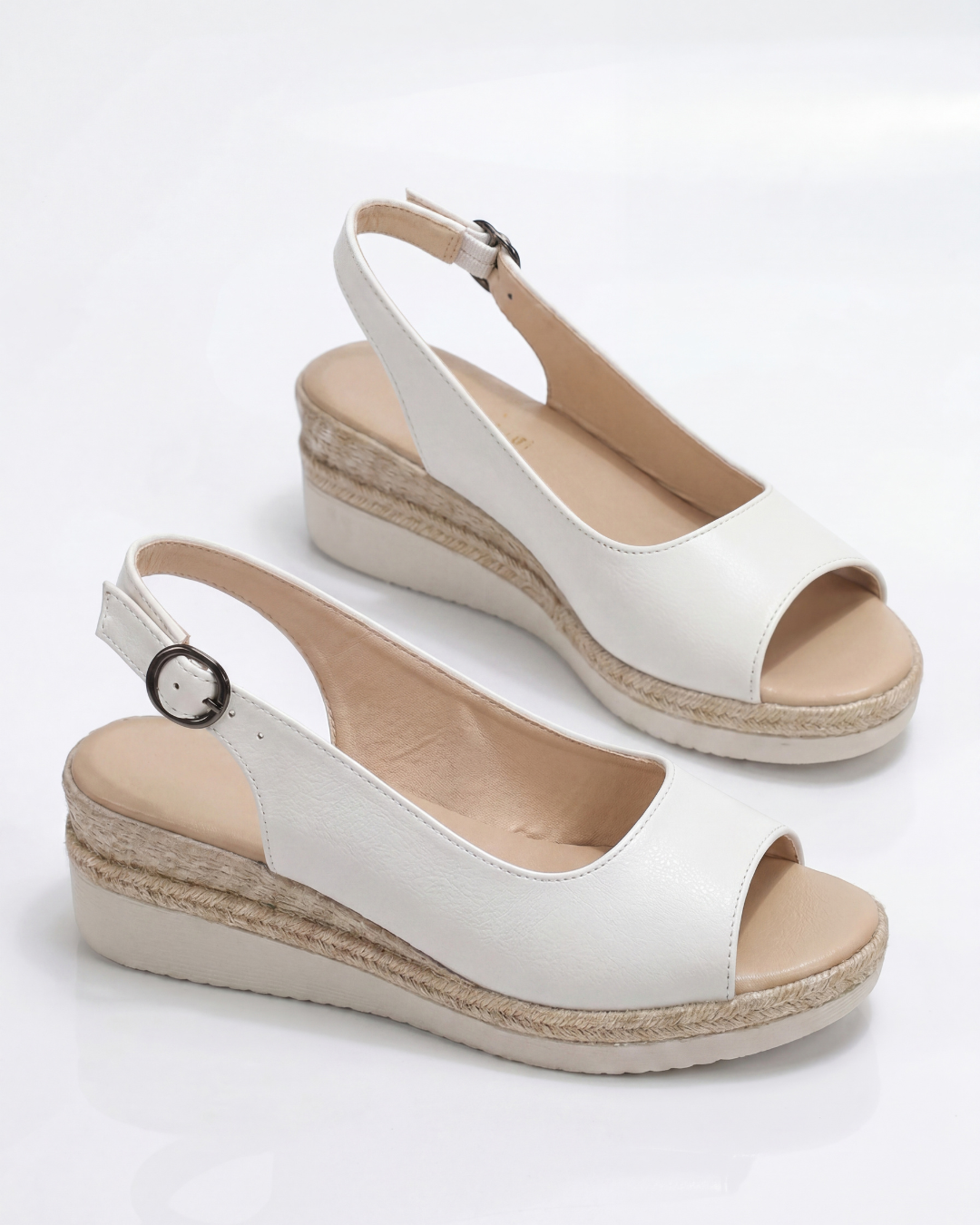 Valnera™| Sandalias Cuña con Cierre de Talón