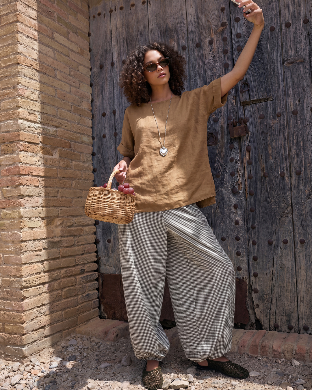 Valnera™| Camiseta Rosalie de Lino
