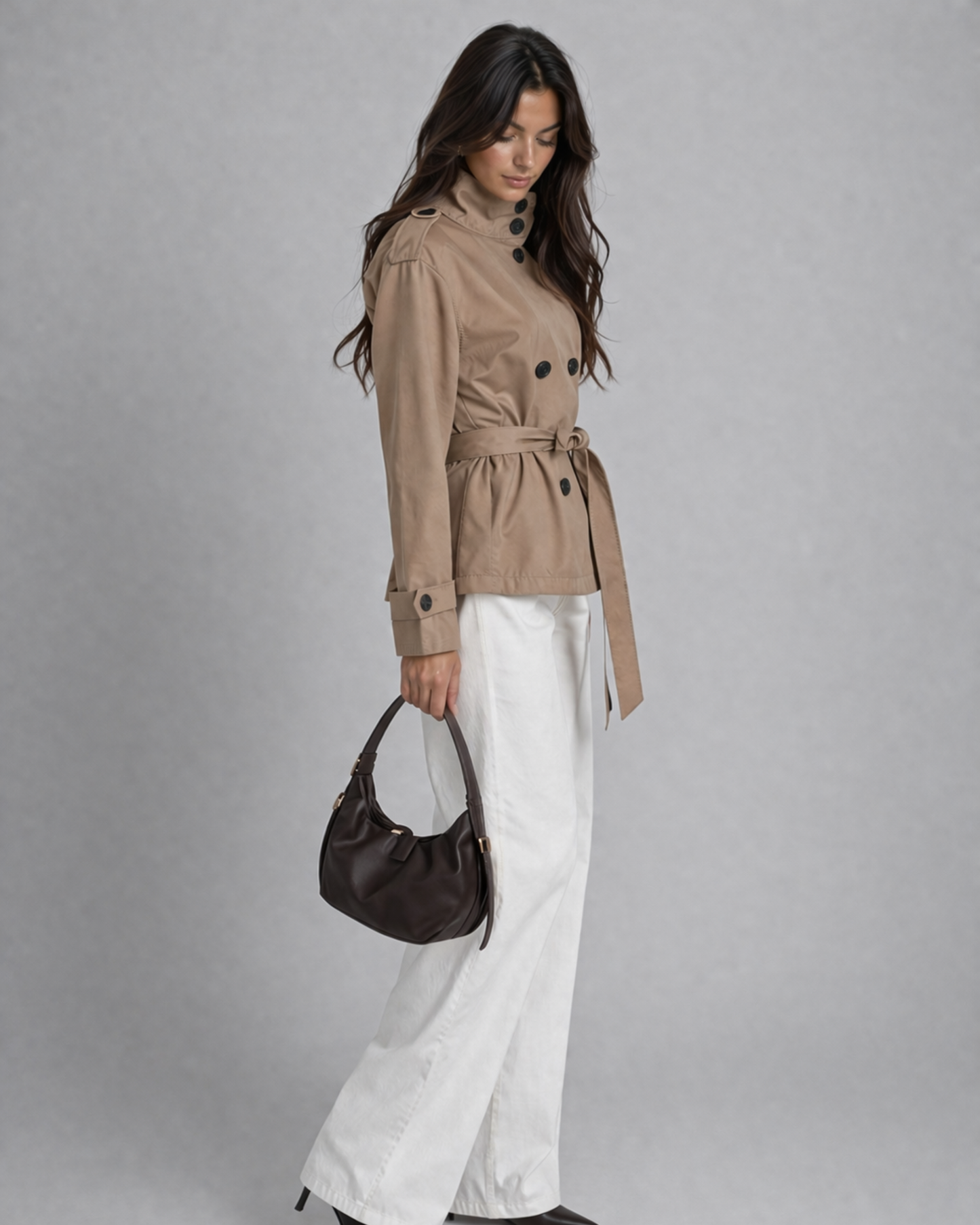 GABARDINA CARAMELO BIANCA