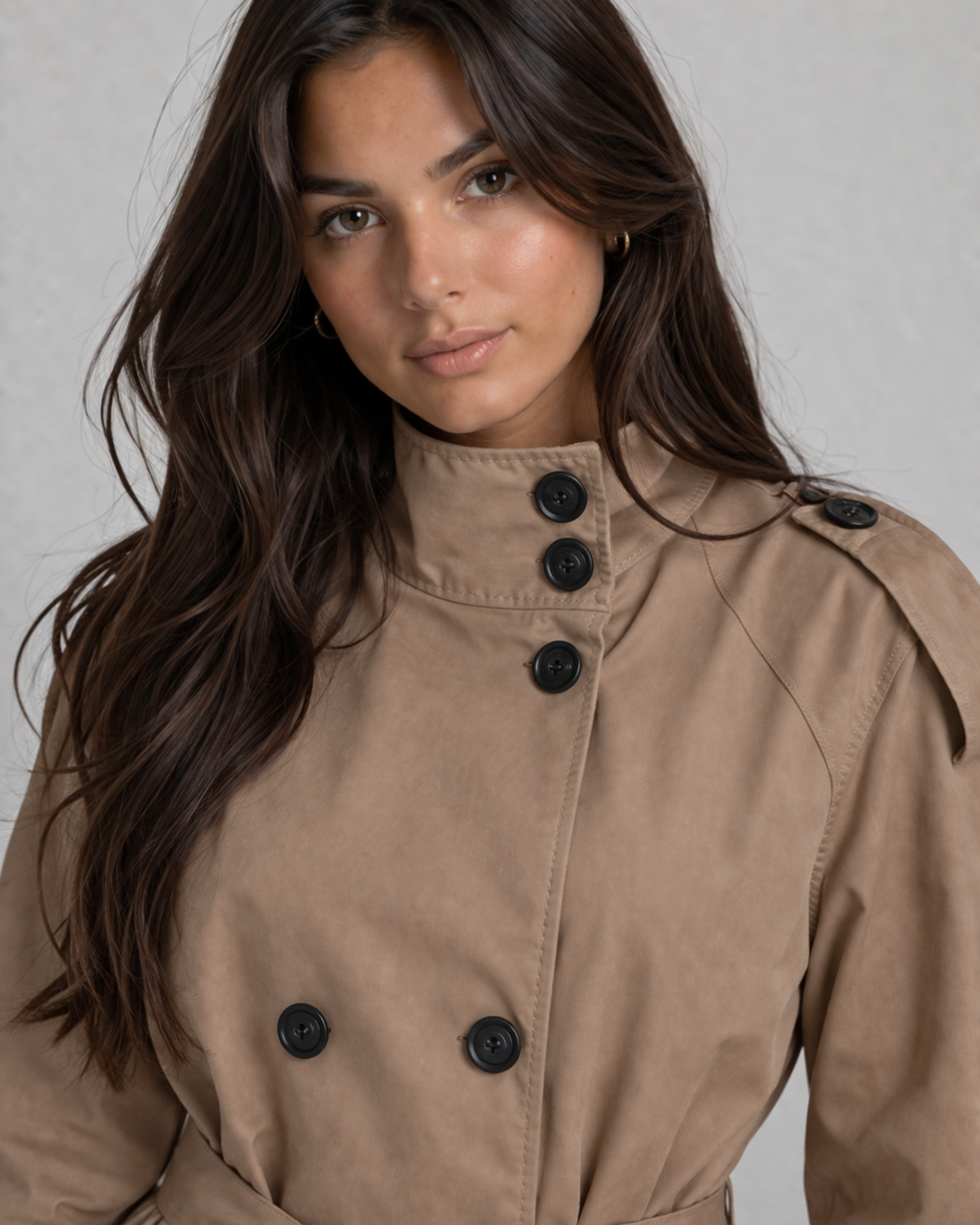 GABARDINA CARAMELO BIANCA