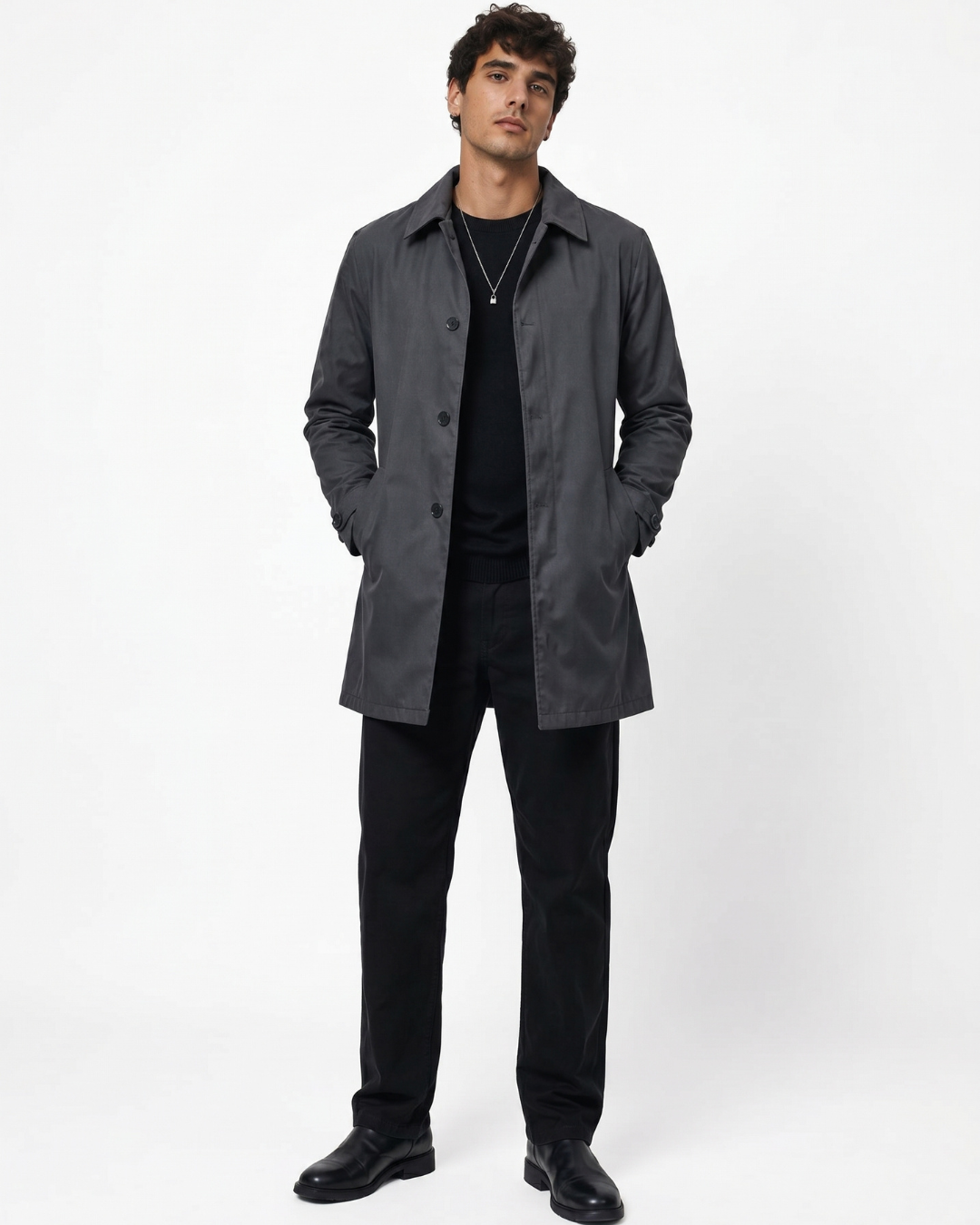 Valnera™| Gabardina Hombre Larga